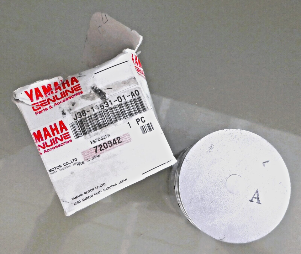YAMAHA OEM GOLF CART PISTON ONLY, NO RINGS, G2 G8 G9 G11, 19851991