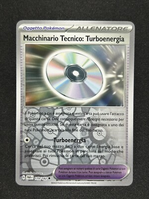 POKEMON - MACC. TURBOENERGY - REVERSE - 179/182 - TIME PARADOX - ITA