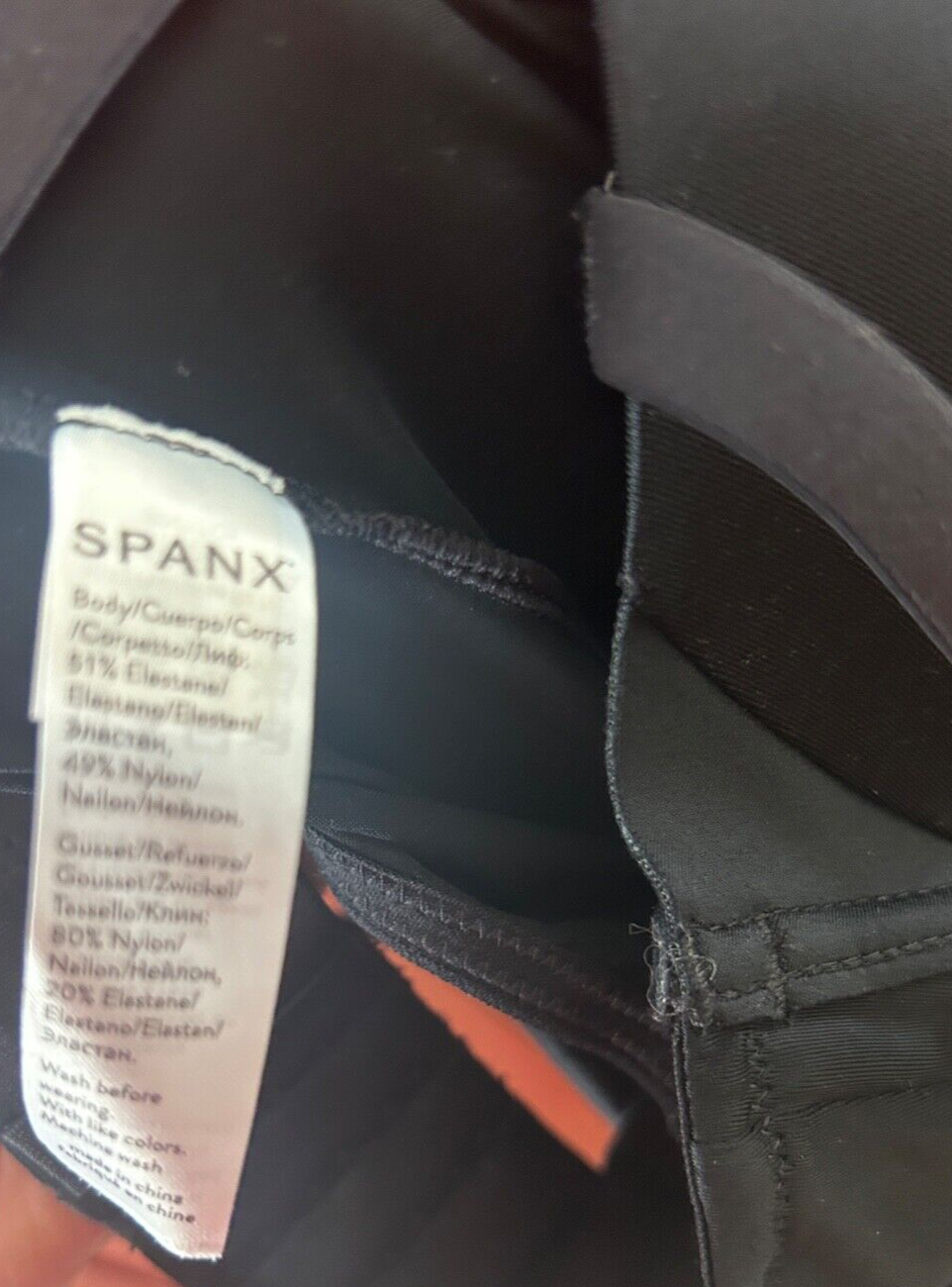 NEW SPANX ASSETS size XL Black Compression Leggings Capris Shapewear