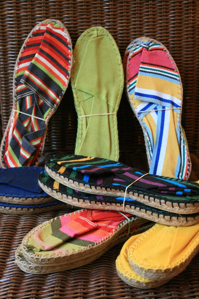 Espadrilles aus dem Baskenland, Sommerschuh, französische Herstellung - Mauléon