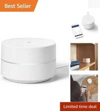 1-Pack Renewed WiFi System - User-Friendly Setup and Device Management App