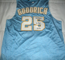 GAIL GOODRICH UCLA BRUINS 72 CHP JSA/COA SIGNED OFFICIAL LICENSED ADIDAS JERSEY