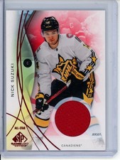 Nick Suzuki 2024-25 SP Game Used Red Jersey #163 Montreal Canadiens