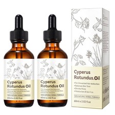 2 PCS Cyperus Rotundus Oil,Cyperus Rotundus Oil for Hair Removal,Reduces Unwante