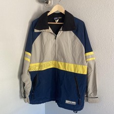 Vintage 1990s Gouge Insulated Snowboarding Jacket   Size L   Made In USA