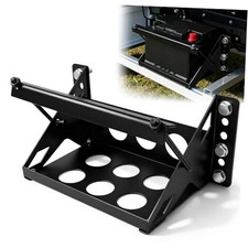 Metal Steel Bolt-in Battery Mounting Tray Bracket for Car Truck Boat RV