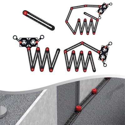 Robustes Messwerkzeug aus Aluminiumlegierung mit mehreren Biegewinkeln d