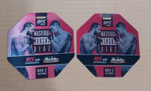 2019 UFC 244 UFC Jorge Masvidam Vs Nate Diaz TICKETS Nov. 2nd - Picture 1 of 5