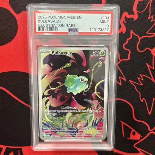 Bulbasaur 133/132 Me01: Mega Evolution Holo PSA Mint 9