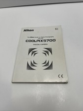 Nikon CoolPix 5700 Digital Camera User Guide Instruction Manual Original
