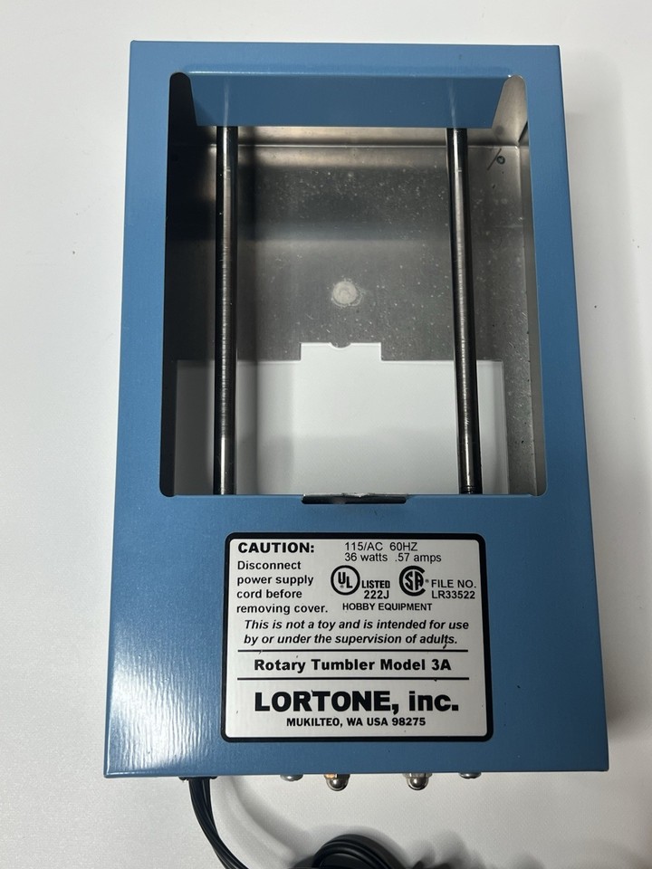 Lortone Gem Sparkle Rock Tumbler Model 3A-No Barrel - Powers on | eBay
