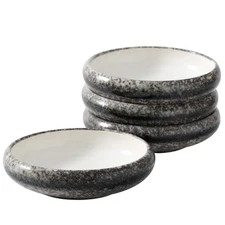 Uaral Serving Dishes,Salad Plate,Japanese Stoneware Appetizer Plate,Set Of 4,...