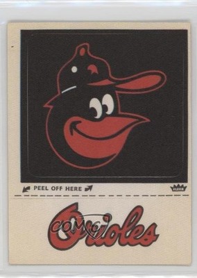 1968-72 Fleer Cloth Patches Baltimore Orioles 7xr