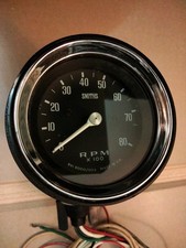 Vintage Smiths Slimline Pod Rev Counter Tachometer Instructions - Amazon 60s Vintage Smiths Slimline Pod Rev Counter Tachometer Instructions - Amazon 60s