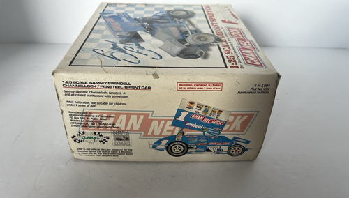 Sammy Swindell ChannelLock Fansteel Dirty "Raced" 1:25 Sprint Car Diecast LESEN - Bild 12 von 14