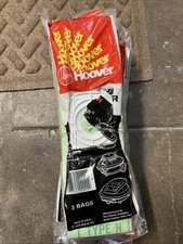 5 Packages Hoover Vaccuum Bags Type H 4010009H Celebrity Canister NEW 15 Bags