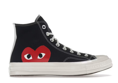Converse Chuck Taylor All Star 70 Hi Comme des Garcons Black (Mismatched)