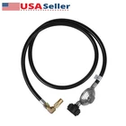 5FT Propane Regulator Hose With 90 Degree Elbow Adapter For Blackstone 17"  22''