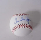 Vin Scully Original Autographed Baseball Signed in Blue Ink, COA
