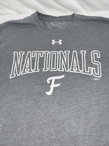 Fredericksburg Nationals Under armor Medium Gray T Shirt - Picture 3 of 7