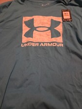NWT Under Armour ABC Camo Boxed Logo Men's 4xl S/S T-shirt