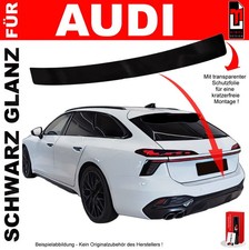 Lackschutzfolie Ladekantenschutz für Audi A6 Avant C9 ab 2025 Schwarz Glanz