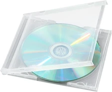 Shatter Proof PP Jewel Case, 10.4 mm Standard Single Disc Clear CD Jewel Case...