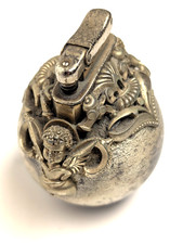 RARE Unused Colibri by Kreisler Cherub Table Lighter U.S. Zone West Germany WWII