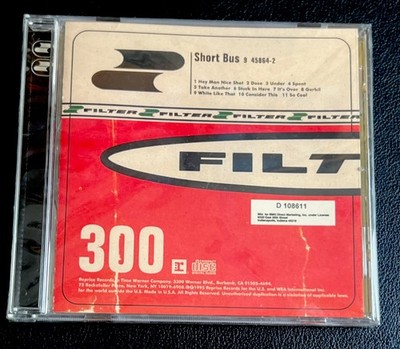 Filter Short Bus CD 1995 Reprise Hey Man Nice Shot NEW SEALED OOP Alternative 
