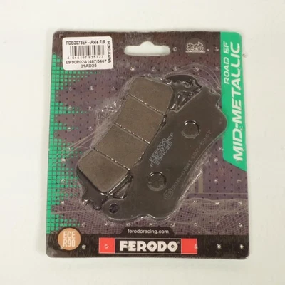Plaquette de frein Ferodo pour Moto Honda 1800 Gl F A Gold Wing 2001 à 2017 AVG - Photo 1/3