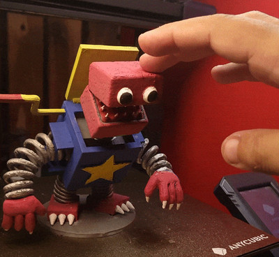 Boxy Boo   Poppy Playtime 3D Printed Figure | woblbe Printable Model Kit