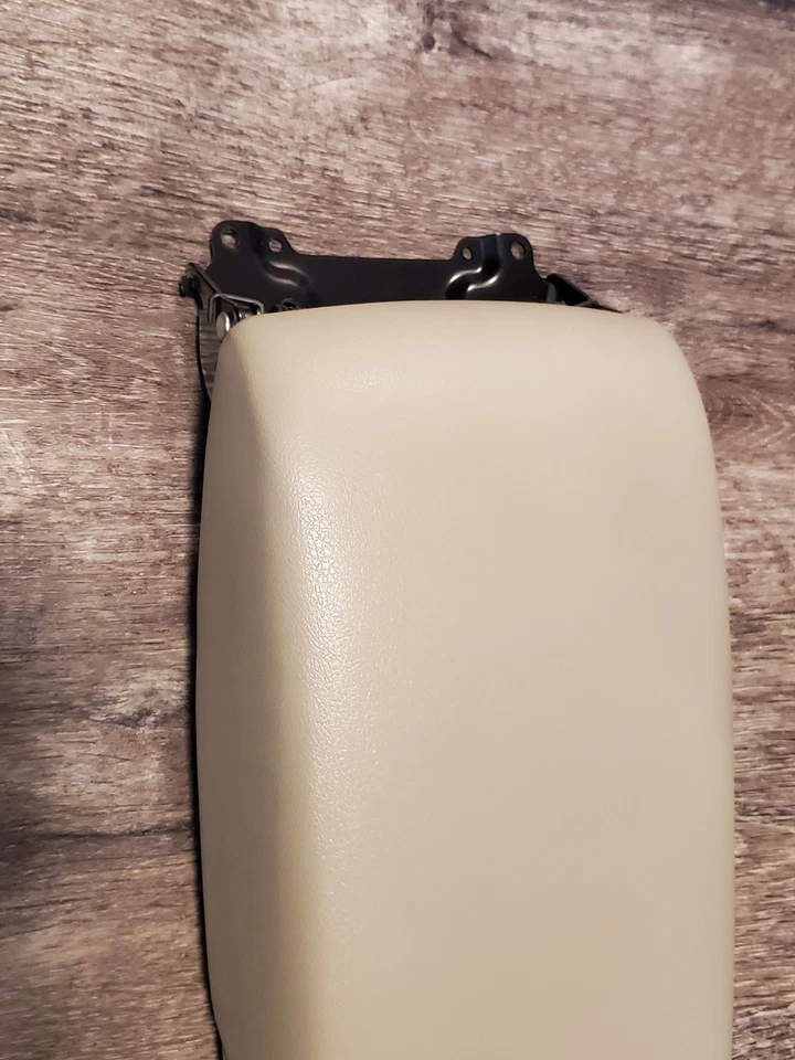 2007-2011 Toyota Camry Center Console Lid Beige Tan Vinyl Foto 2 de 4