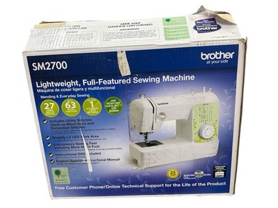 Brother SM2700 Lightweight, Full-Featured Portable 27-Stitch Sewing Machine