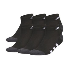 adidas Athletic Cushioned 6Pack Low Cut Unisex Black  SB1158-IR0931