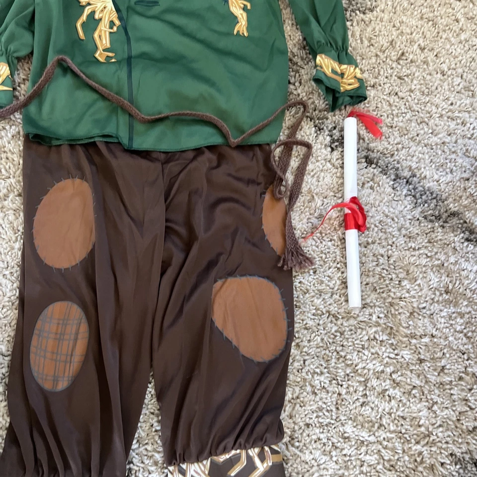 Disfraz de Espantapájaros Rubíes El Mago de Oz Niño Mediano Foto 4 de 4
