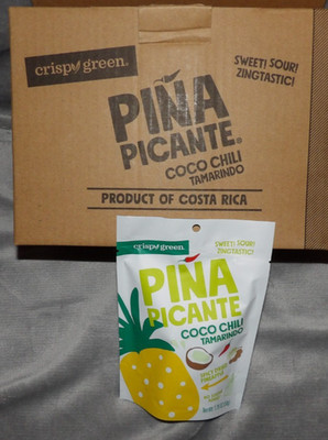 Spicy Coco Chili Tamarindo Pineapple Dried Fruit 12 Ct Crispy Green Exp 2/26