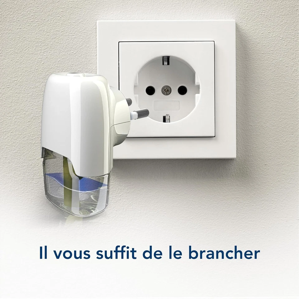 Diffuseur Électrique Anti-Moustiques Liquide Raid 3 Diffuseurs 3 Recharges - Photo 3/4