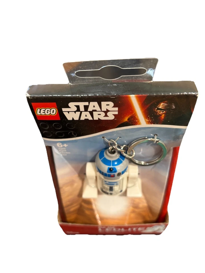 Disney LEGO Star Wars R2-D2 LED Lite Llavero Luz Linterna Minifigura Nuevo Foto 2 de 4