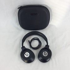 Beats By Dr Dre Executive Wired Over The Ear Headphones With Original Case Black