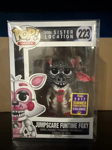 Funko FNAF  - Jumpscare Funtime Foxy - SDCC (Exclusive) #223 with protector
