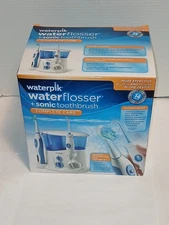 Waterpik WP-900W Water Flosser + Sonic Toothbrush Complete Care New In Box