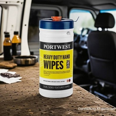 Heavy-Duty Hand-Wipes Reinigungstücher 50 Stück