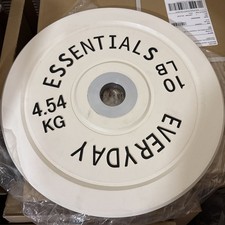 10LB Olympic Bumper Plates, 2-Inch Rubber Weight Plates