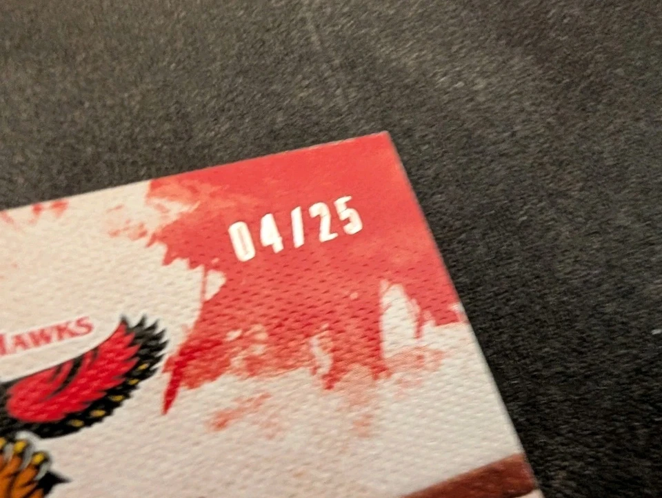 2014-15 Panini Court Kings CK-DM Dikembe mutombo Auto /25 On Card - Image 4 of 4