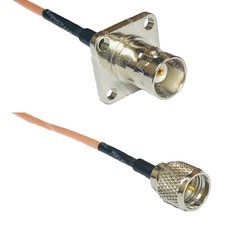 RG316 BNC Flange Female to MINI UHF MALE RF Cable Rapid-SHIP LOT