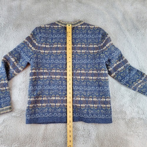 Telluride Clothing Cardigan Womens Wool Sweater Size XS Metal Clasps Cozy Cabin - Picture 6 of 6