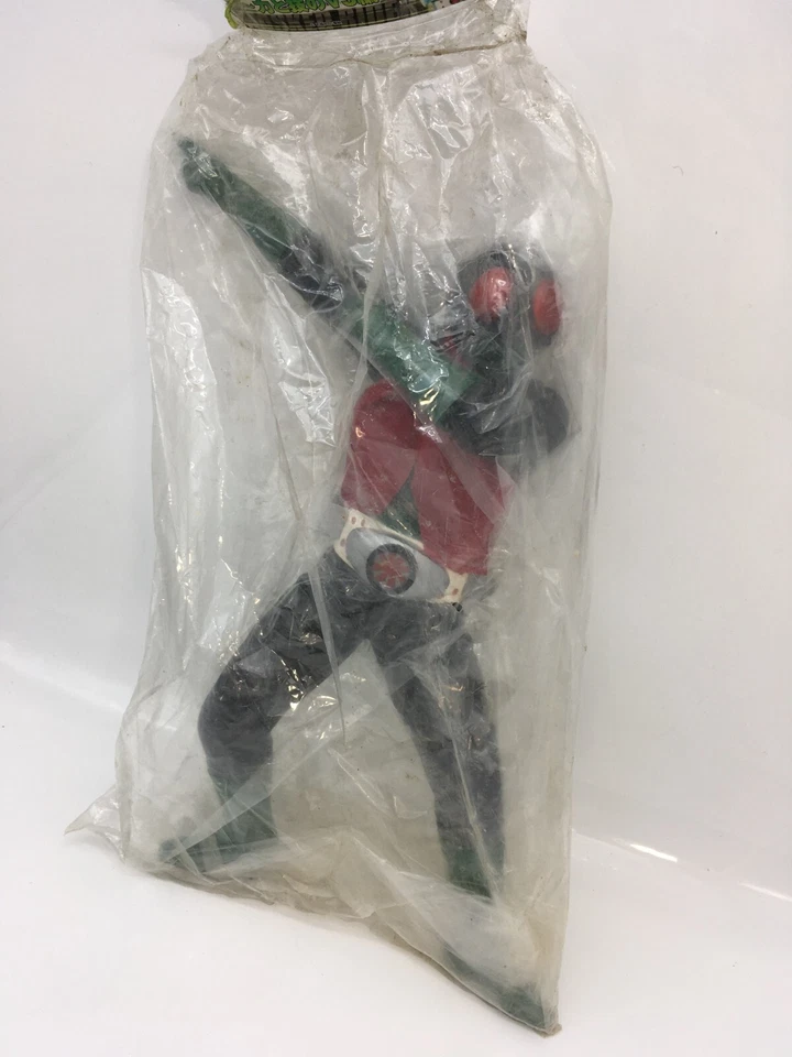 Kamen Rider V3 big size soft vinyl 14.5" figure Banpresto Old Stock New 2002 - Image 2 of 4