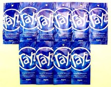SUPRE "RAYZ" CRYSTAL BRONZER w/COOLING - LOT OF 10- .57Z PKTS NEW - 40. RETAIL 