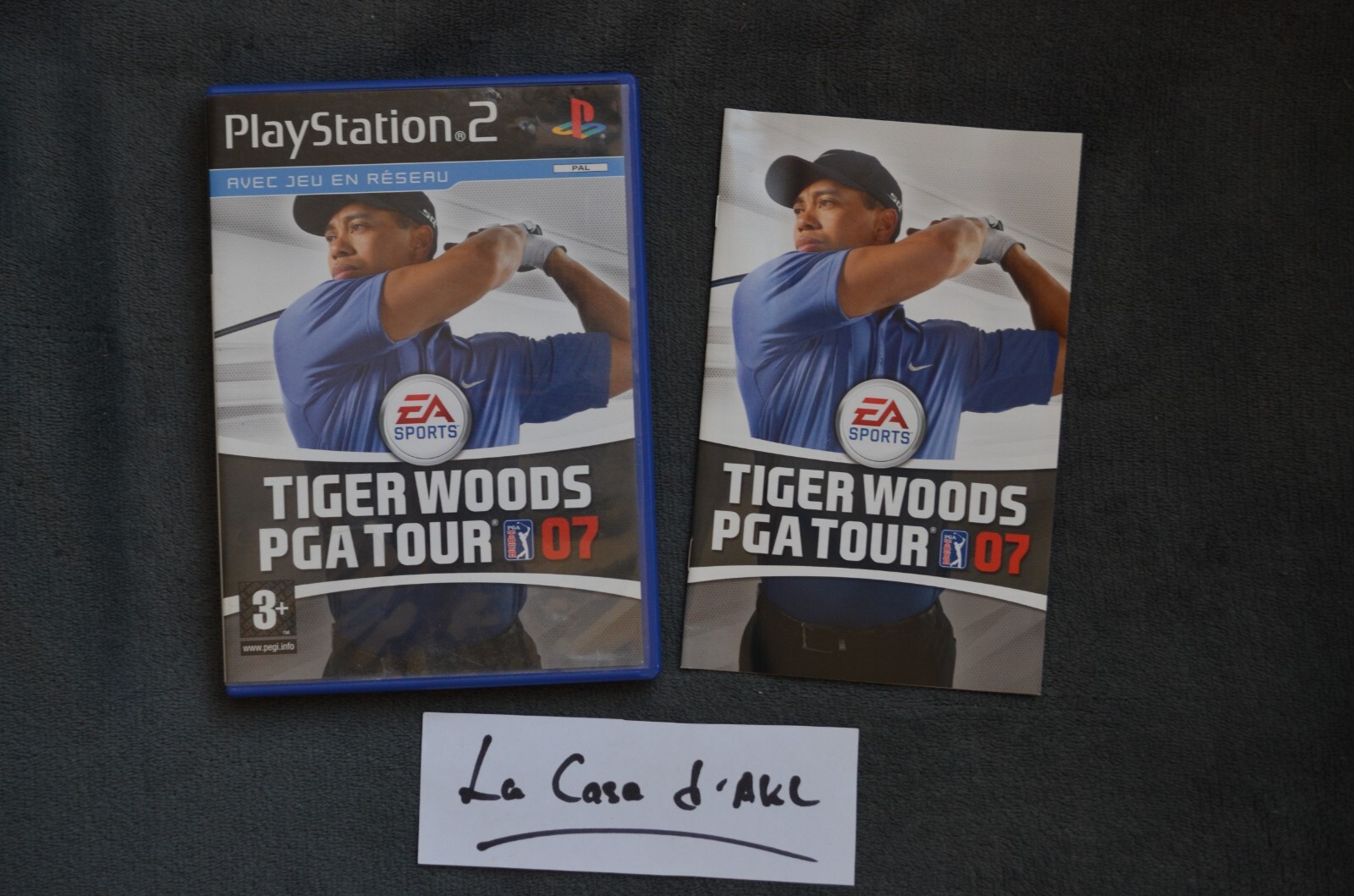 Tiger Woods PGA Tour 07 complet sur Playstation 2 - PS2 FR TBE