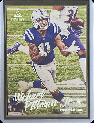 Michael Pittman Jr - 2020 Panini Chronicles Luminance Football - Rookie #220